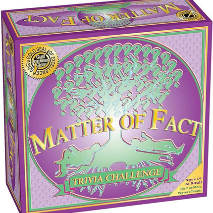 Matter of Fact — Fast-Paced, Rapid-Fire Trivia Challenge with Quirky Categories — Adult & Family Game Night Fun
