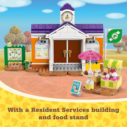 LEGO Animal Crossing K.K.’s Concert in The Plaza Building Toys Set - Animal Crossing Toy Figures & Playsets for Kids, Girls & Boys, Ages 7+ - Pretend Play Birthday Gift - 77052