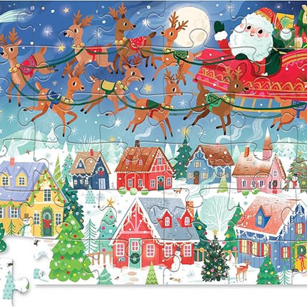 Crocodile Creek 36 Pc Puzzle/Santa's Sleigh