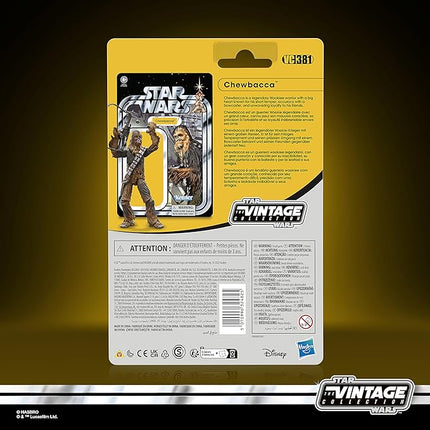 STAR WARS The Vintage Collection Chewbacca, A New Hope Premium 3.75 Inch Collectible Action Figure
