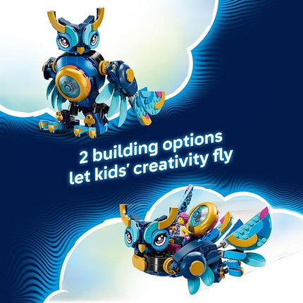 LEGO DREAMZzz Zoey’s Time Owl Building Toy - Pretend Play Set for Girls & Boys - Storytelling Toy for Kids, Ages 8+, with 2 Construction Modes - Gift Idea for Birthdays & Holidays - 71494