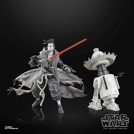 STAR WARS The Black Series The Ronin & R5-D56, Visions Premium Collectible 6 Inch Action Figure 2-Pack