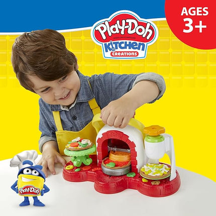 Play-Doh Stamp 'N Top Pizza Oven Toy with 5 Non-Toxic Colors