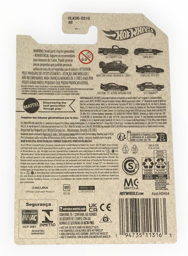 Hot Wheels Porsche 993 GT2, Pearl and Chrome 4/6