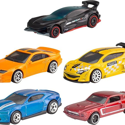 Hot Wheels Assortment Cars, 5 Count