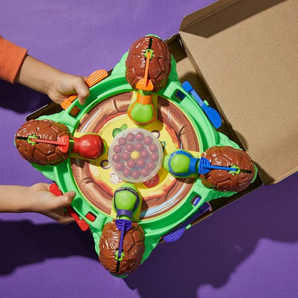 Hungry Hungry Hippos: Teenage Mutant Ninja Turtles Edition Game | Ages 4 and Up | 2 to 4 Players | Kids Board Games | Gifts for Preschoolers (Amazon Exclusive)