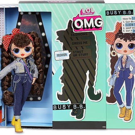 L.O.L. Surprise! O.M.G. Busy B.B. Fashion Doll with 20 Surprises,Multicolor