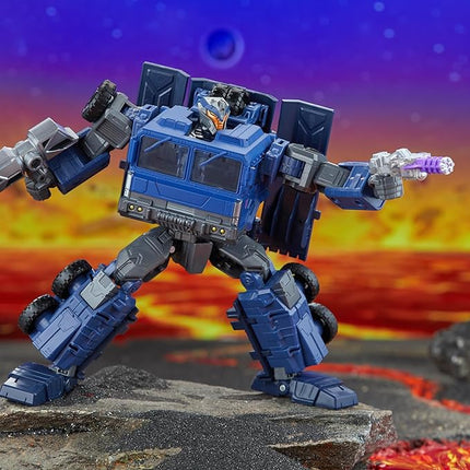 Transformers Legacy United Doom ‘n Destruction Collection, Mayhem Attack Squad Converting Action Figure 4-Pack, Breakdown & Windsweeper, 8+ Years (Amazon Exclusive)