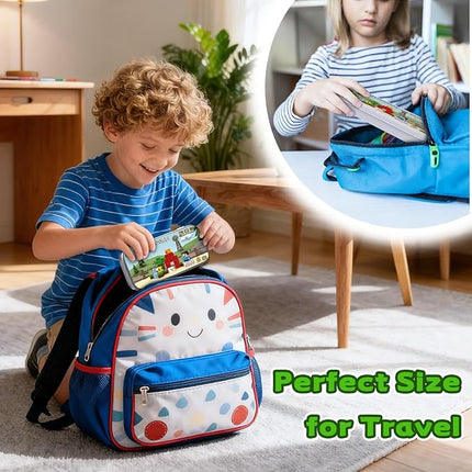 35PCS Mini Magnetic Blocks, Travel Magnetic Building Cubes with Storage Box, Portable Magnetic Toys Set for Boys & Girls 3-5, Birthday Gifts