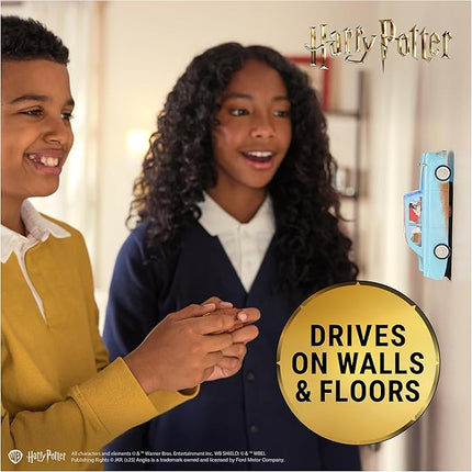 Wizarding World Harry Potter, Weasley’s Flying Remote Control Car with Zero Gravity Technology, Drives Indoors on Walls & Floors, Gifts & Stocking Stuffers for Kids