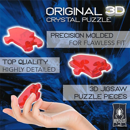 BePuzzled | Disney Marie Original 3D Crystal Puzzle, Ages 12 and Up