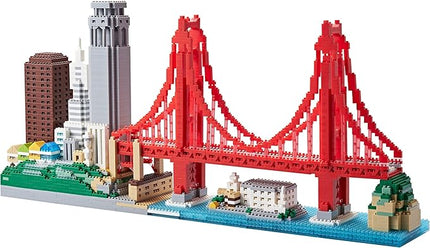 Micro Building Blocks Set for Adults Architecture Skyline Collection San Francisco 3574PCS