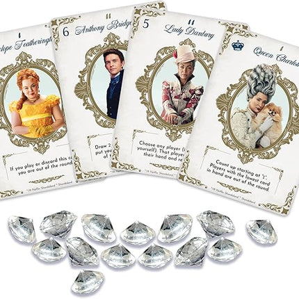 Bridgerton Love Letter Card Game - Unmask Lady Whistledown's Identity! Strategy Game for Kids and Adults Based on The Hit Neflix Series, Ages 10+, 2-6 Players, 20 Minute Playtime, Made by Z-Man Games