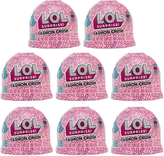Toptoys2u Bargain Bundles LOL Fashion Crush Eye Spy Series Blind Accessory Capsule Set - 3 Surprises Per Capsule - Pack of 8