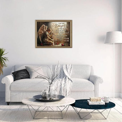 Christian Jigsaw Puzzles 500 Pieces for Adults, Warrior Woman with Bible Verses, Inspirational Religious Wooden Puzzle, Faith-Based Gift