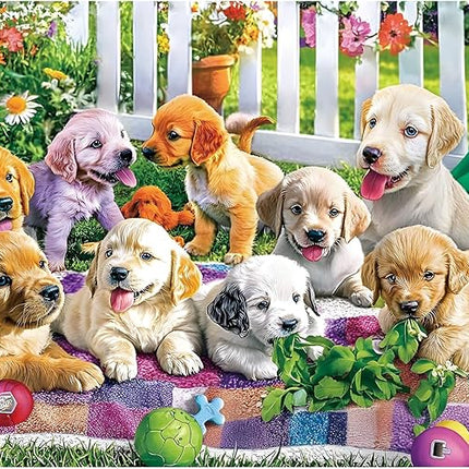 300 Pieces Puzzles for Adults,Unique Fun Dogs Jigsaw Puzzles 300 Pieces for Adults Kids Seniors,Animal Pet Lover Puzzle for Kids Ages 8-10 10-12,Challenging Puzzles Perfect for Game Nights,20.5*15 In