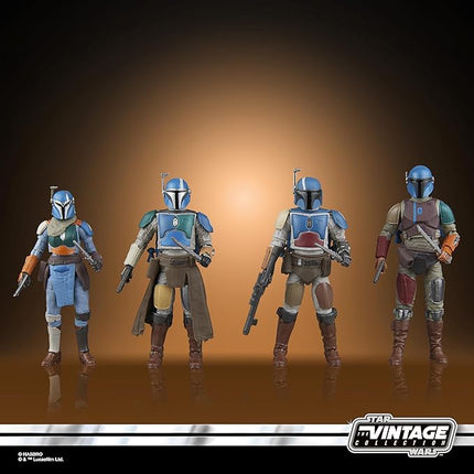 STAR WARS The Vintage Collection Mandalorian Shriek-Hawk, The Mandalorian 3.75 Inch Collectible 4-Pack (Amazon Exclusive)