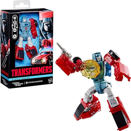 Transformers Studio Series The The Movie Windcharger Deluxe Class 4.5-Inch Converting Action Figure, Robot Toys for Ages 8+