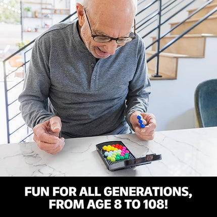 Educational Insights Kanoodle Genius 3-D Puzzle Brain Teaser Game For Adults, Teens & Kids, Over 200 Challenges, Easter Basket Stuffers for Kids, Gift for Ages 8+