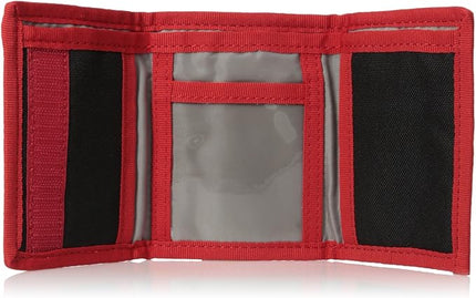 LEGO Trifold Wallet, Kids Unisex Wallet for Boys and Girls, with Clear ID Window, Card and Cash Pockets and Secure Hook and Loop Closure, Ninjago Team