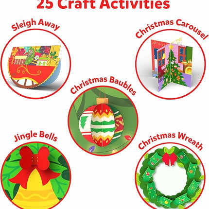 Skillmatics Scissor Skills Activity Book - Snip Snip, 25 Fun Cutting & Creative Activities for Preschoolers, 2 Child-Safe Scissors, Fine Motor Skills, Felt Craft Kit, Gifts for Kids Ages 3, 4, 5, 6, 7