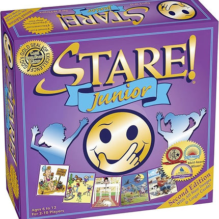 Stare Junior — The Exciting, Award-Winning Game of Memory and Observation — Fun & Educational for The Whole Family, Ages 6 and Up