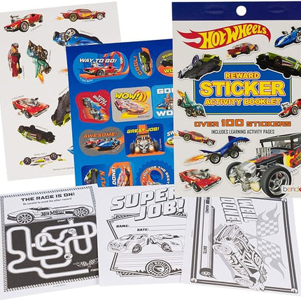 Bendon Hot Wheels Over 100 Rewards Sticker Activity Booklet