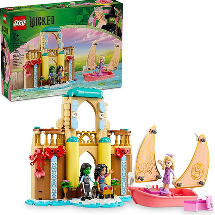 LEGO Wicked Glinda, Elphaba & Nessarose at Shiz University Building Toys - Gifts for Birthdays - Wicked Toys for Kids, Girls & Boys, Age 7+ - 75681