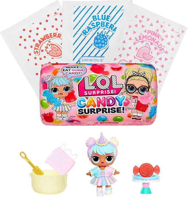 L.O.L. Surprise! LOL Surprise Tot Doll with DIY Candy Maker, Edible Candy, Ages 4+