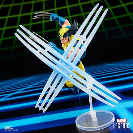 Marvel Legends Series Gamerverse Wolverine vs Marvel's Silver Samurai, Retro Video Game -Inspired Collectible 6-Inch Action Figures