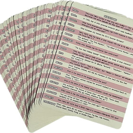 More Than You Know – A Party Trivia Game with an Expansion App Providing Abundant Additional Categories and Questions