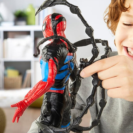 Spider-Man Marvel VenomVersus Liquid Shifter Action Figure with Accessories, 11-Inch-Scale Super Hero Toys for Kids Ages 4 and Up