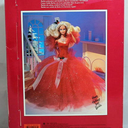 1988 HAPPY HOLIDAYS BARBIE - 1ST IN COLLECTIBLE SERIES by Mattel