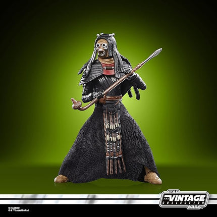 STAR WARS The Vintage Collection Tusken Warrior, The Book of Boba Fett 3.75-Inch Collectible Action Figure, Ages 4 and Up