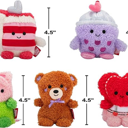 BumBumz 4.5-inch SweetBumz Series III Plush 5-Pack - Collectible Stuffed Toys - from The Makers of Original Squishmallows