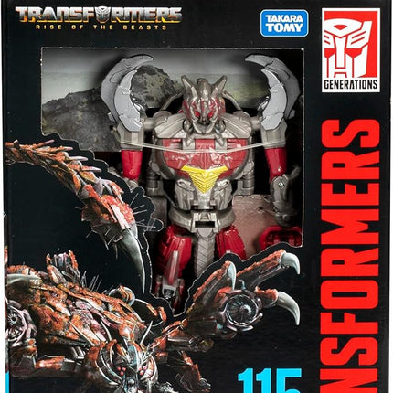 Transformers Toys Studio Series Deluxe Class Rise of The Beasts 115 Double Punch 4.5-inch Converting Action Figure, 8+
