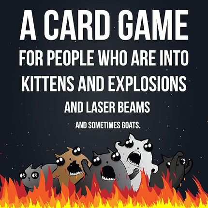 Imploding Kittens Expansion Set - A Russian Roulette Card Game, Easy Family-Friendly Party Games for Adults, Teens & Kids - 20 Card Add-on
