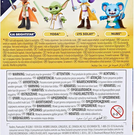 Star Wars: Young Jedi Adventures Kai Brightstar Action Figure, 4-Inch Scale Toys, Preschool Toys for 3 Year Old Boys & Girls