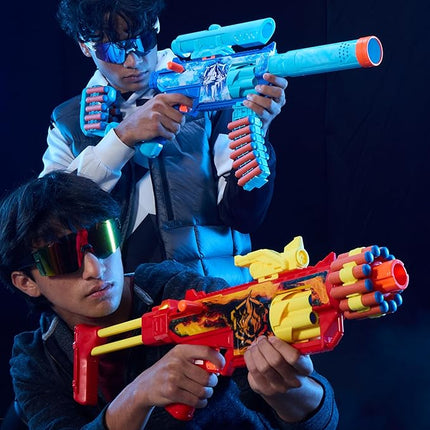 Nerf Loadout FrostFusion Blaster, 4 Interchangeable Attachment Accessories, 30 Nerf N1 Darts, Kids Toys & Gifts, Ages 8+ (Amazon Exclusive)