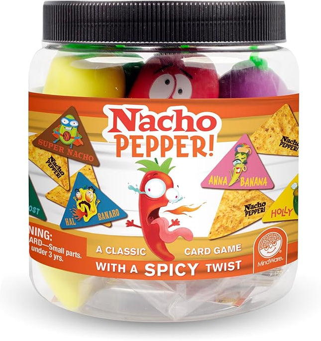 MindWare Nacho Pepper! Fast-Paced Match & Grab Family Card Game