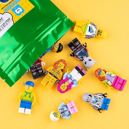 10 NEW LEGO MINIFIG PEOPLE LOT random grab bag of minifigure guys city town set by USA