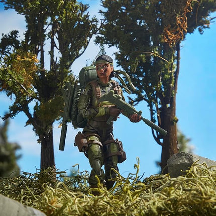 G.I. Joe Classified Series 60th Anniversary Action Marine - Sniper, Collectible 6 Inch Action Figure with Ghillie Suit and 19 Accessories