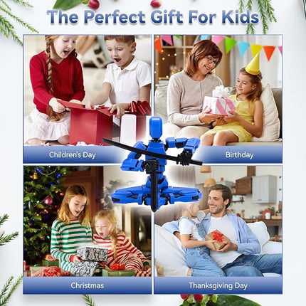 [Assembly Complete] Dummy 13 Action Figures with Magnetic Suction Function, Lucky Titan 13 Action Figures, Multi-Jointed Movable，with 3 Hand-Shapes, 5 Weapons (1Pcs - Red)