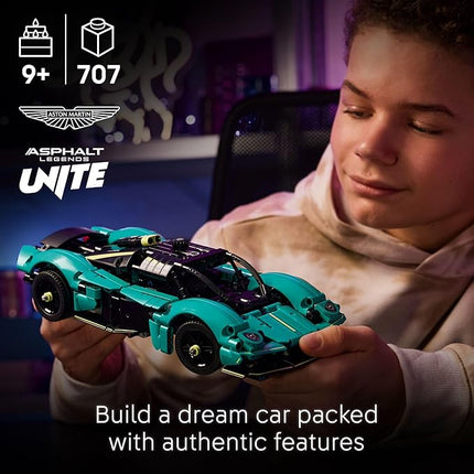 LEGO Technic Aston Martin Valkyrie Toy Car - Kids Model Kit Toy for Boys and Girls, Ages 9+ - Vehicle Building Set for Pretend Play & STEM Learning - Sports Car Gift Idea for Birthdays - 42208