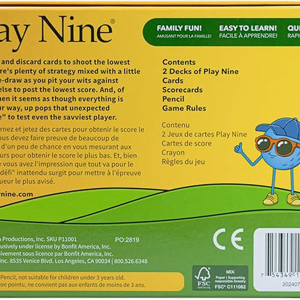 Play Nine The Card Game of Golf