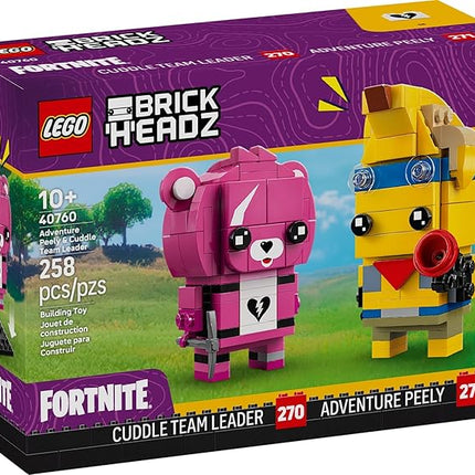 LEGO Fortnite BrickHeadz Adventure Peely & Cuddle Team Leader 40760