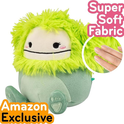 Squishmallows Original 5-Inch Bren The Bigfoot - Official Jazwares Plush - Collectible Soft & Squishy Mini Stuffed Animal Toy - Add to Your Squad - Gift for Kids, Girls & Boys