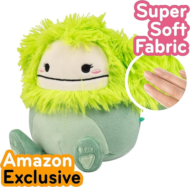 Squishmallows Original 5-Inch Bren The Bigfoot - Official Jazwares Plush - Collectible Soft & Squishy Mini Stuffed Animal Toy - Add to Your Squad - Gift for Kids, Girls & Boys