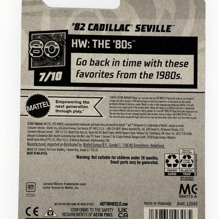 Hot Wheels '82 Cadillac Seville, HW The '80s 7/10