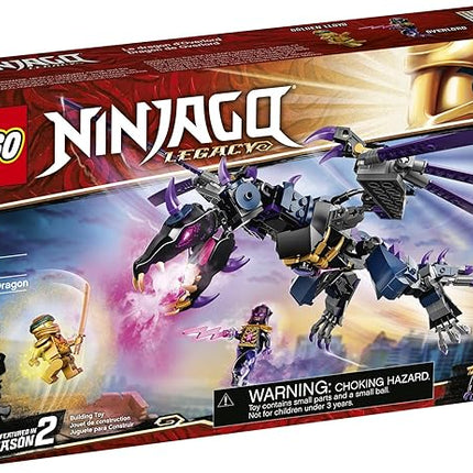 LEGO NINJAGO Legacy Overlord Dragon 71742 Ninja Playset Building Kit Featuring Posable Dragon Toy, New 2021 (372 Pieces)